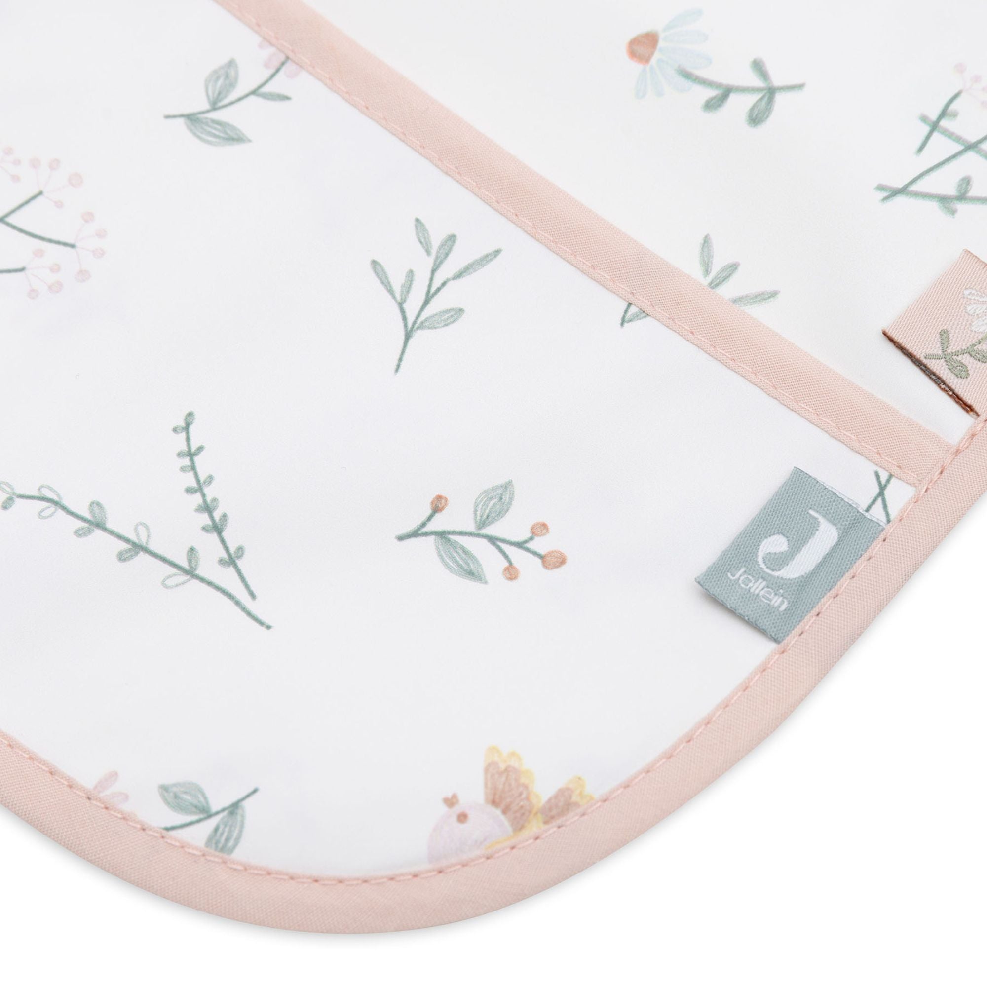 Jollein Waterproof Bib with Sleeves- Lovely Birds