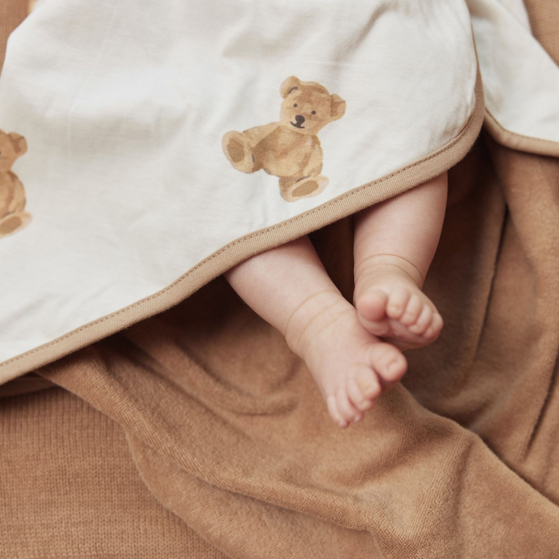 Jollein Teddy Bear Swaddle Blanket