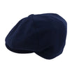 Boys Wool Baker Boy Hat - Navy or Grey Herringbone