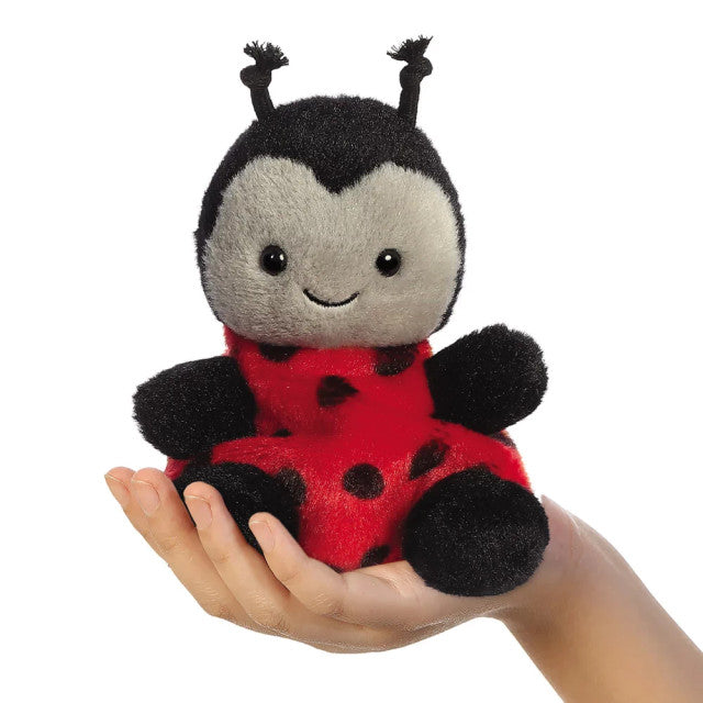 Palm Pals Spots Ladybird Soft Toy Plushie
