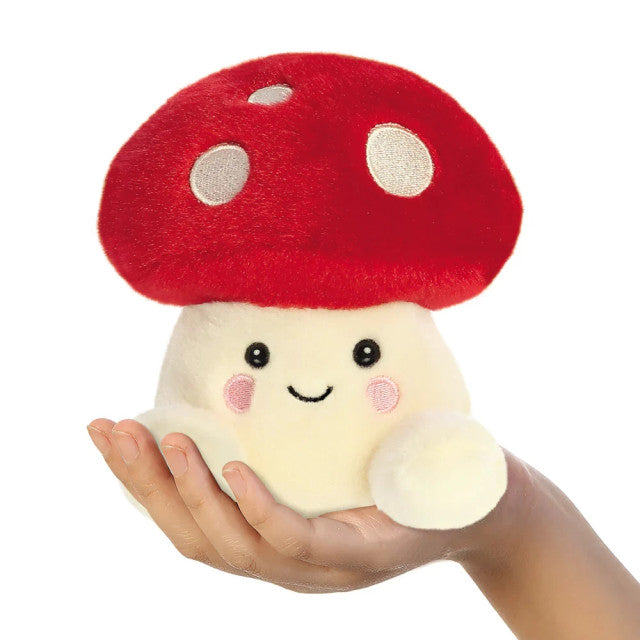 Palm Pals Amanita Mushroom Plush Soft Toy