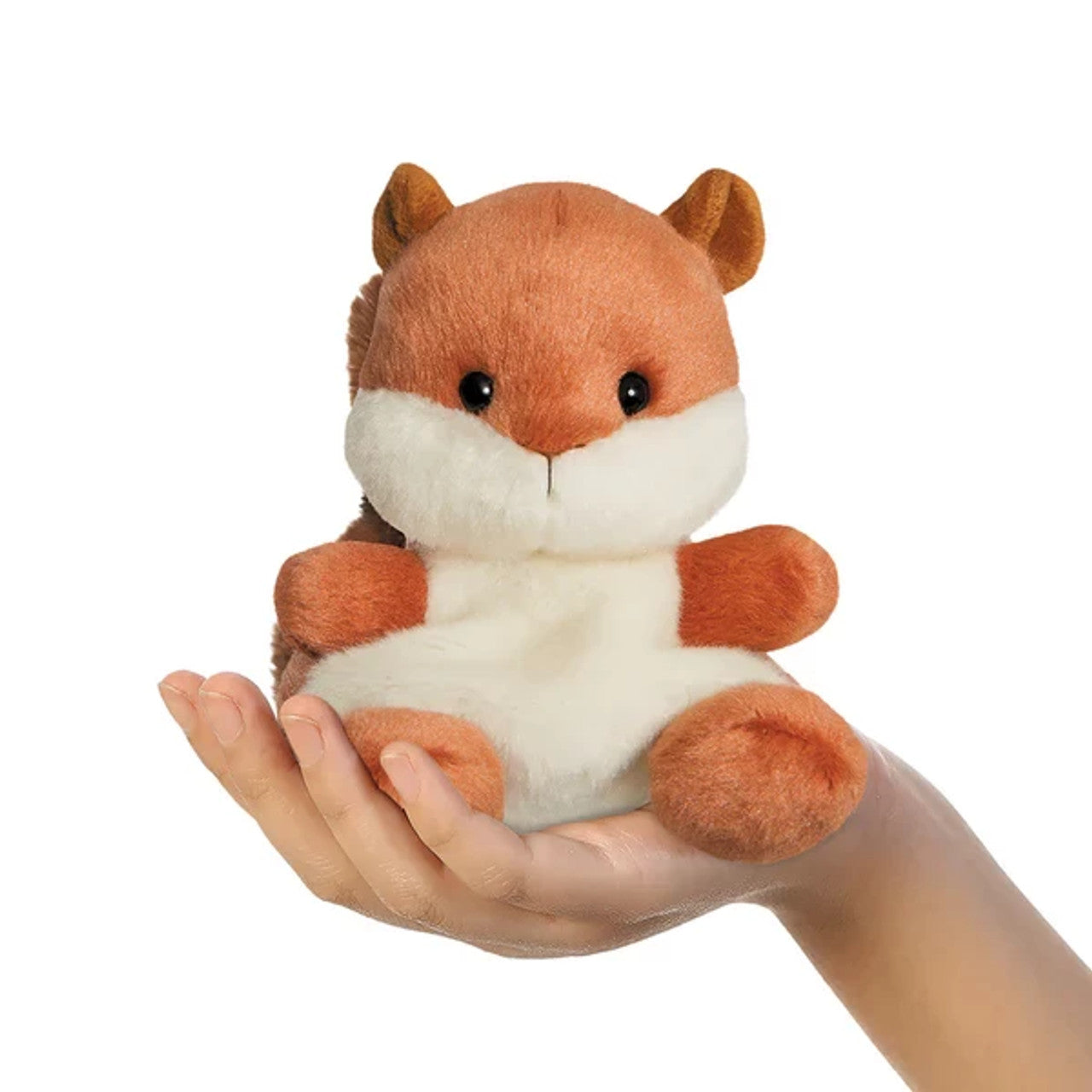 Palm Pals Nibbles Squirell Soft Plush Toy