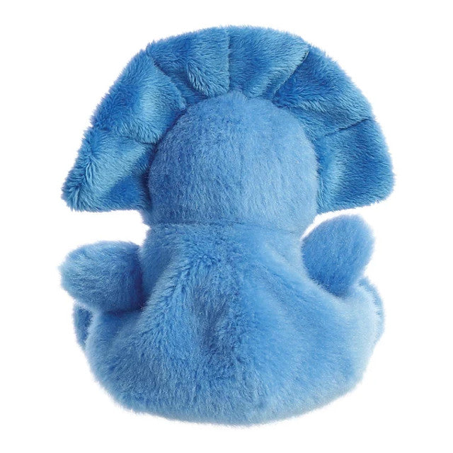 Palm Pals Triceratos Blue Dinosaur Soft Toy