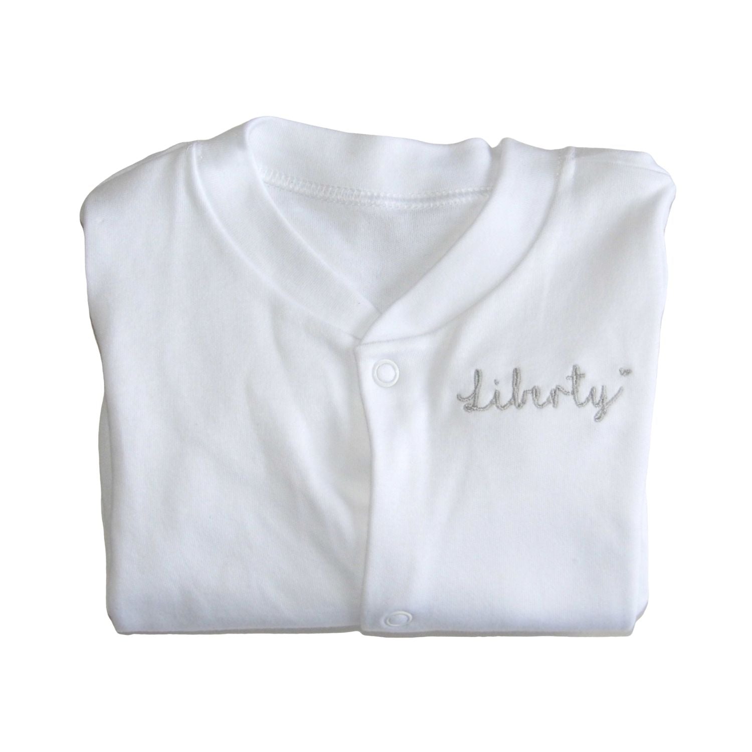 Personalised Babygrow with an Embroidered Name