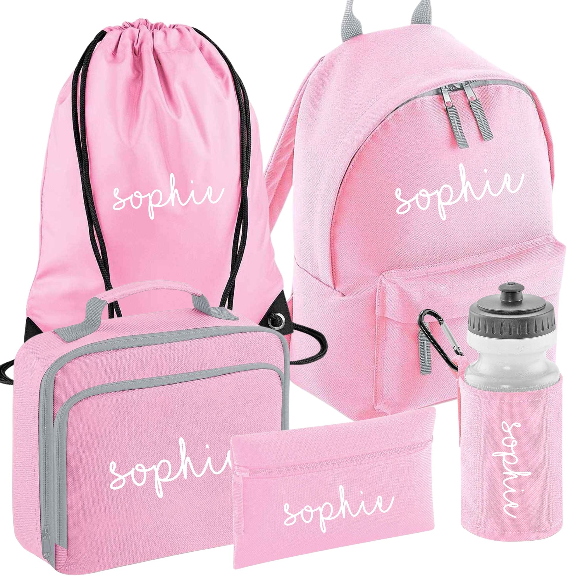Personalised School Bag Set for Nursery Children