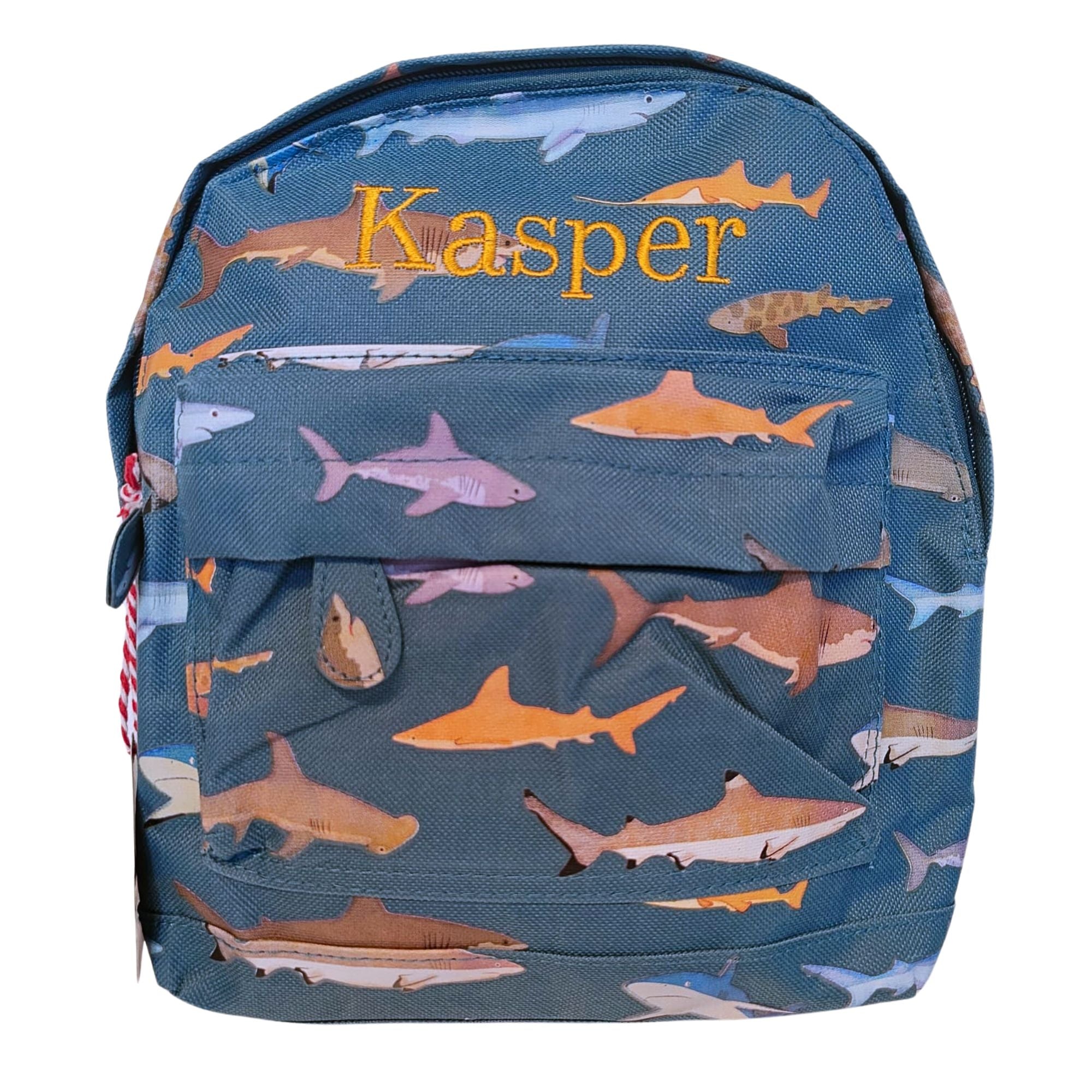 Personalised Shark Embroidered Backpack for Boys or Girls