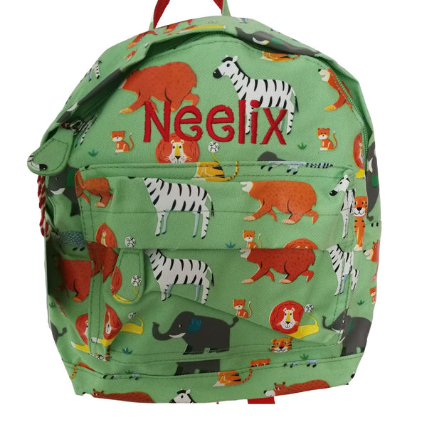 Personalised Animal Park Children's Backpack