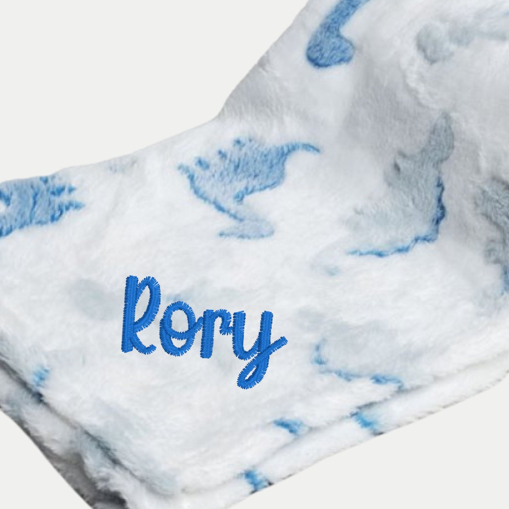 Personalised Boys Dinosaur Blanket