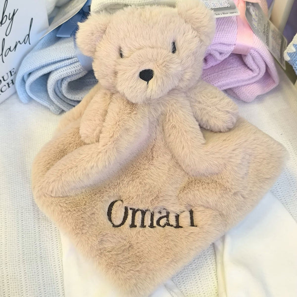 Personalised Bear Comforter for Baby