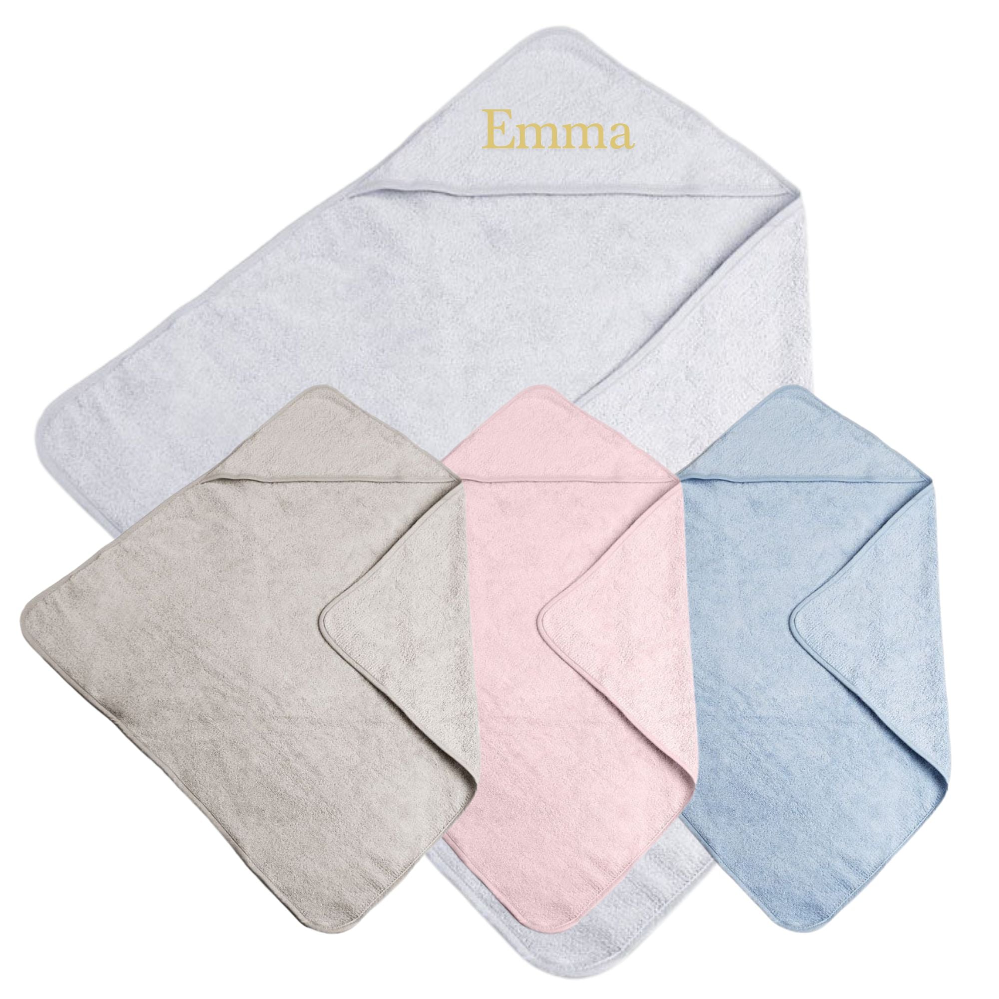 Personalised Baby Hooded Bath Towel - Bath Robe