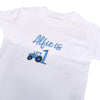 Personalised Boys Tractor Birthday T-Shirt