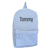 Personalised Blue Backpack for Children - Embroidered Name