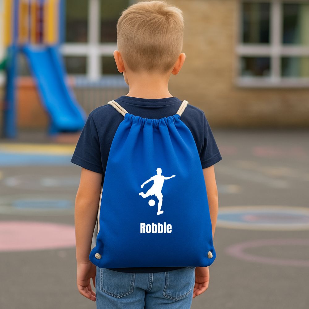 Personalised School PE Bag for Football - Boys or Girls
