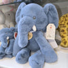 Personalised Blue Elephant Soft Toy