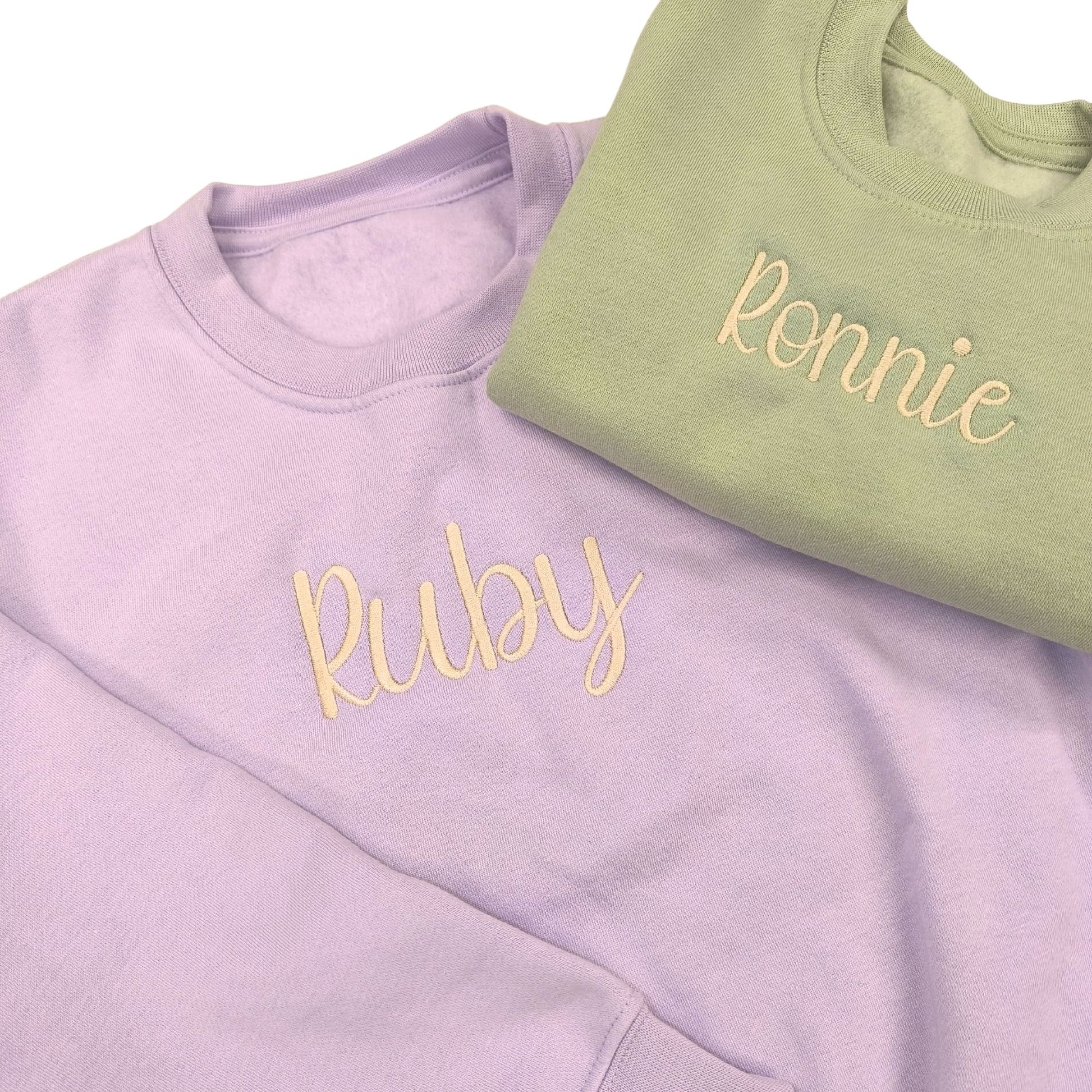 Personalised Pastel Sweatshirt for Kids
