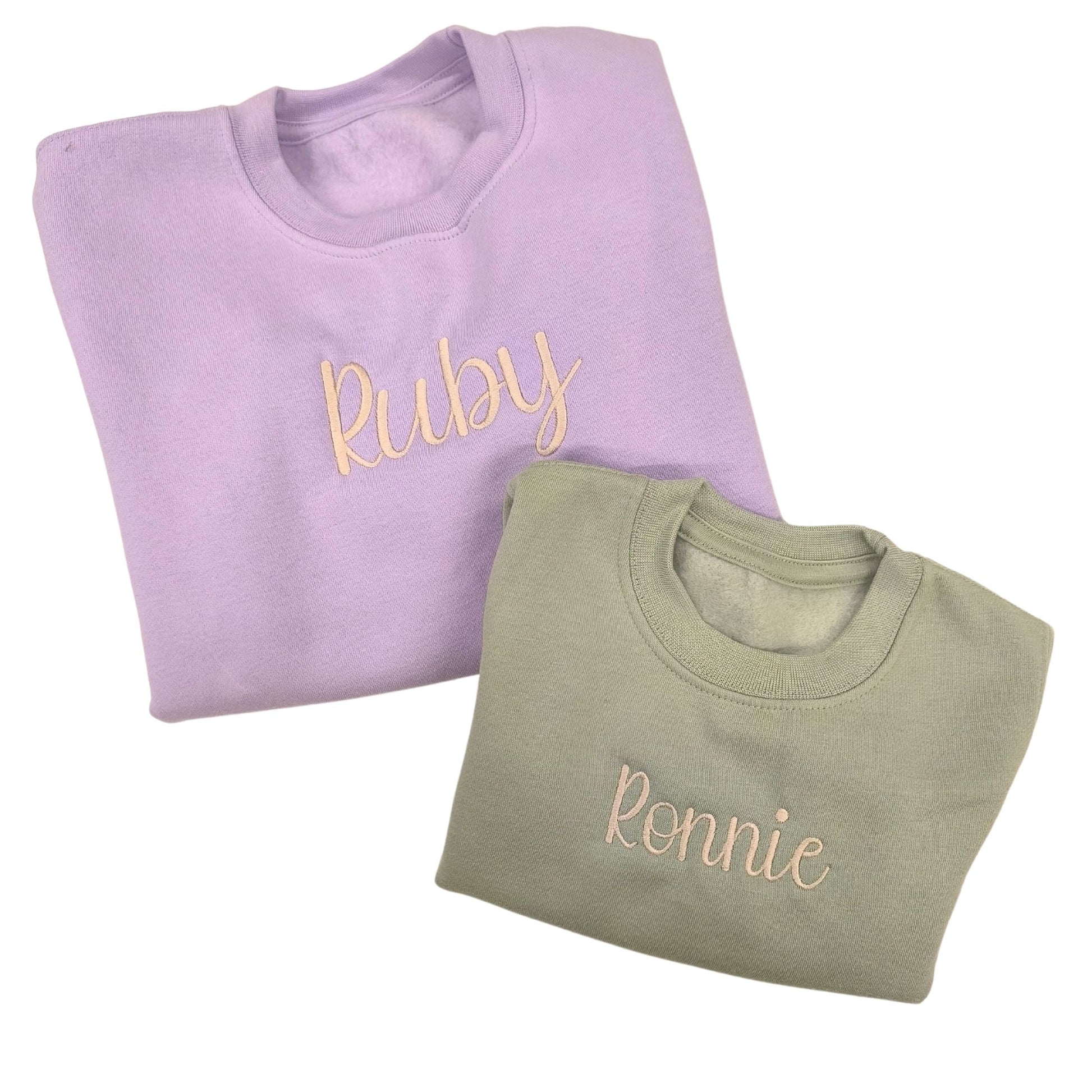 Personalised Pastel Sweatshirt for Kids