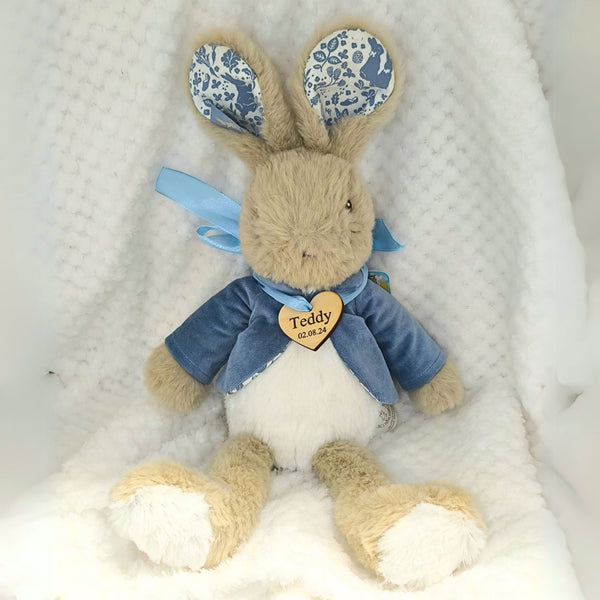 Personalised Peter Rabbit Soft Toy - Signature Deluxe34cm