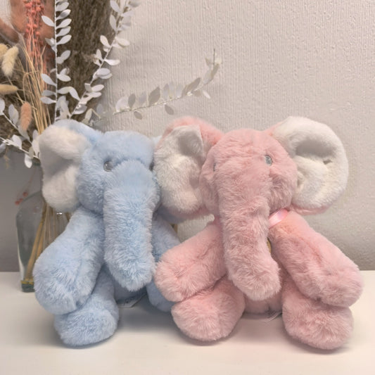Personalised Elephant Soft Toy by R'Pet Pals - Engraved Tag