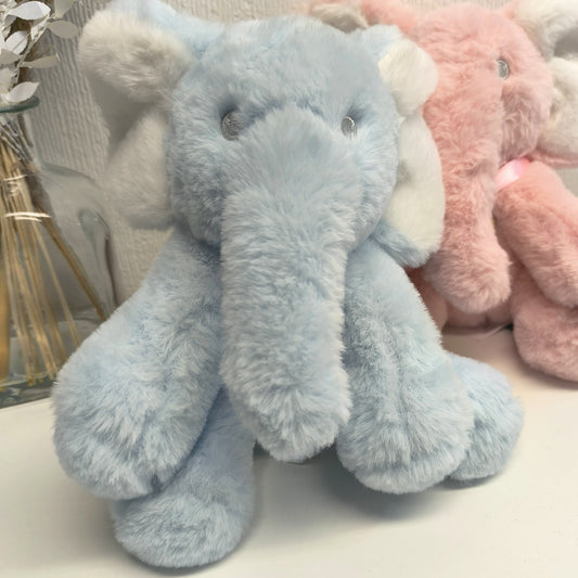 Personalised Elephant Soft Toy by R'Pet Pals - Engraved Tag