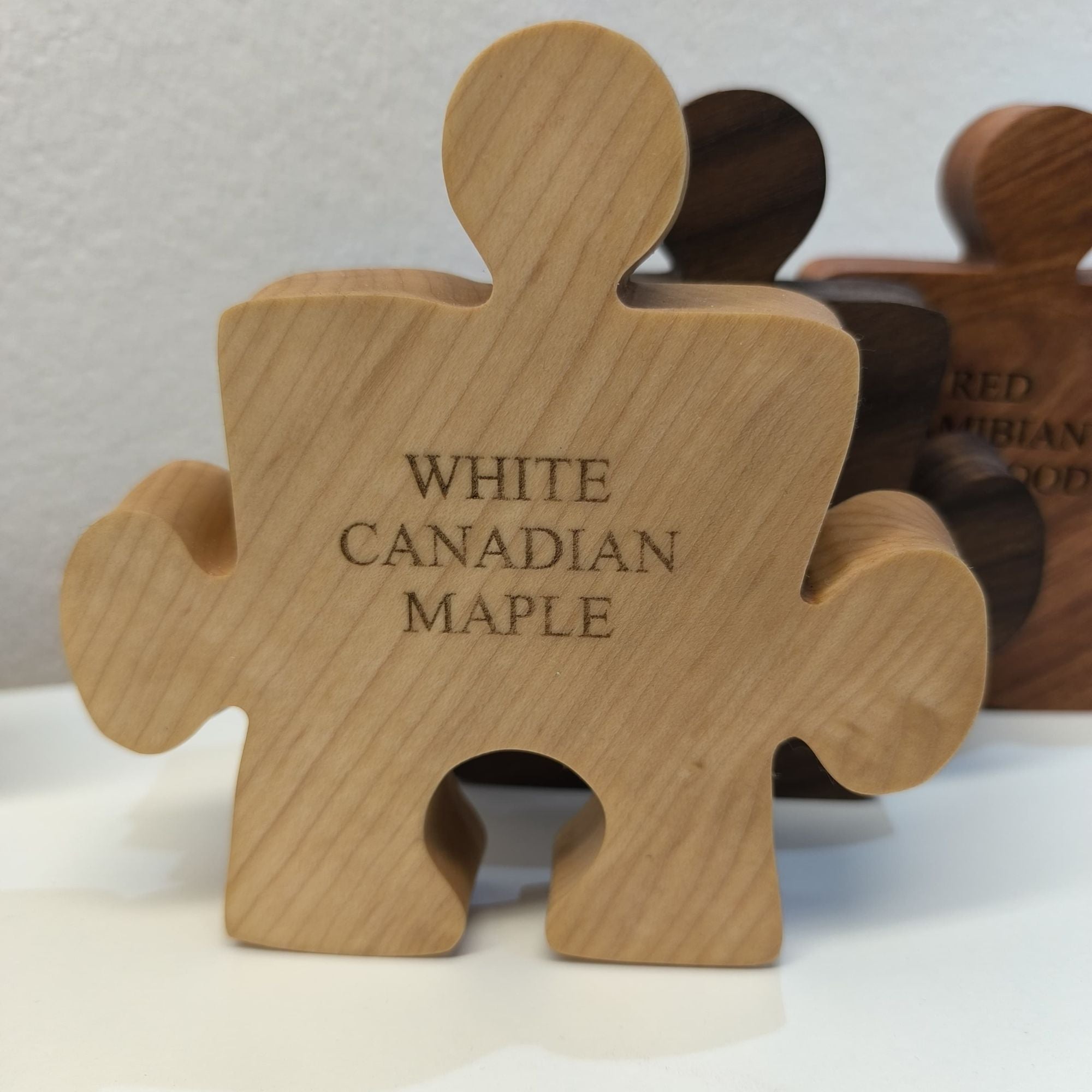 Personalised Solid Wood Jigsaw Puzzle with Baby Birth Details