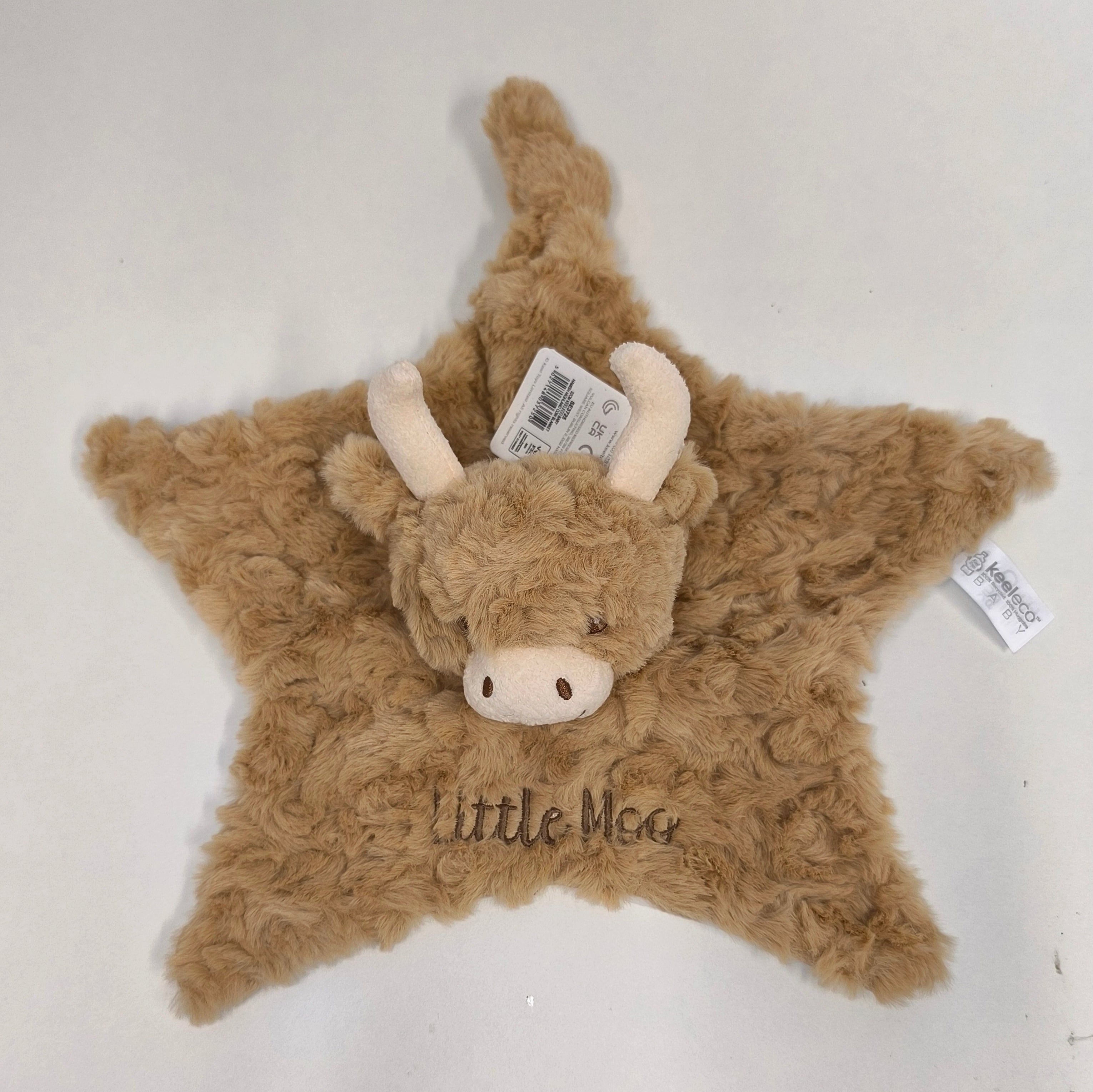 Personalised Highland Cow Comforter by Keel Toys