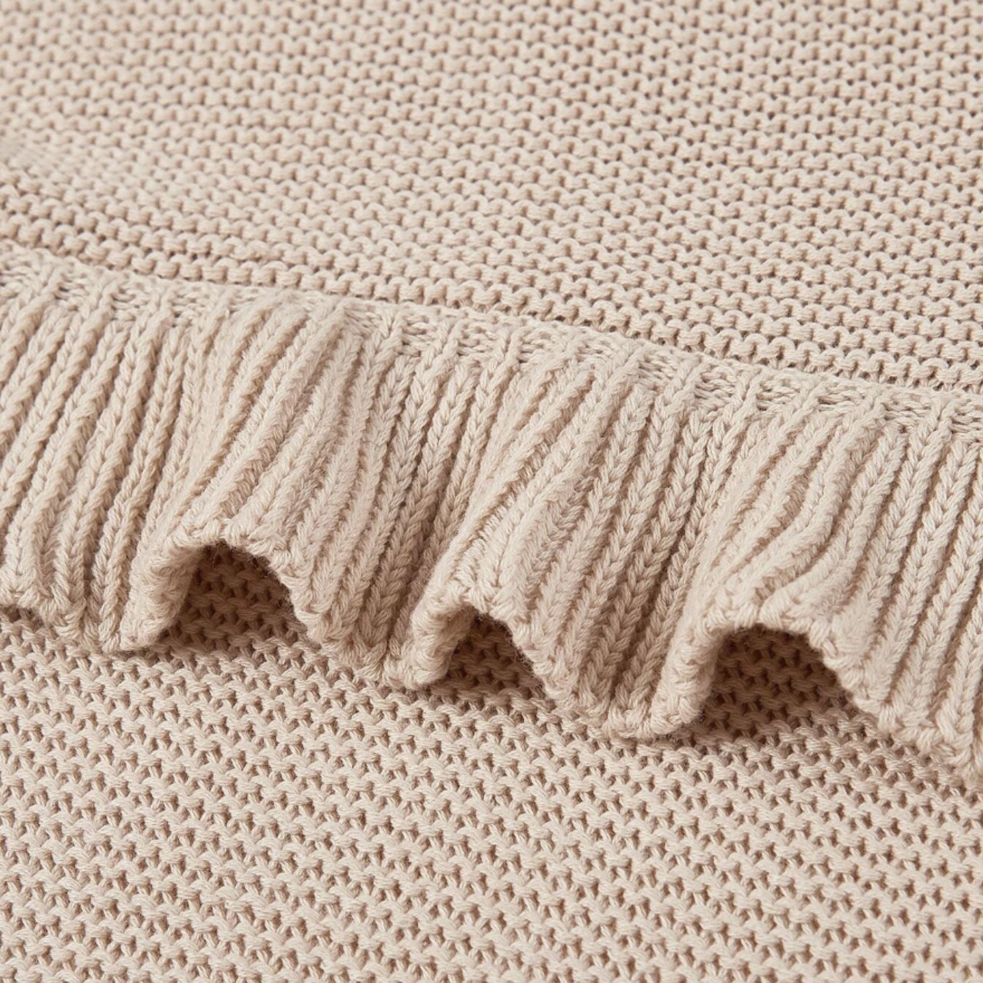 Personalised Embroidered Baby Blanket - Ruffle Edge