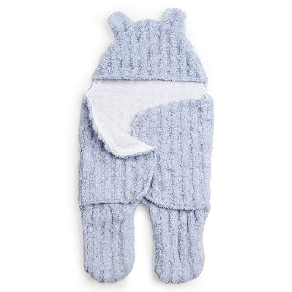 Baby Bubble Sherpa Swaddle Wrap