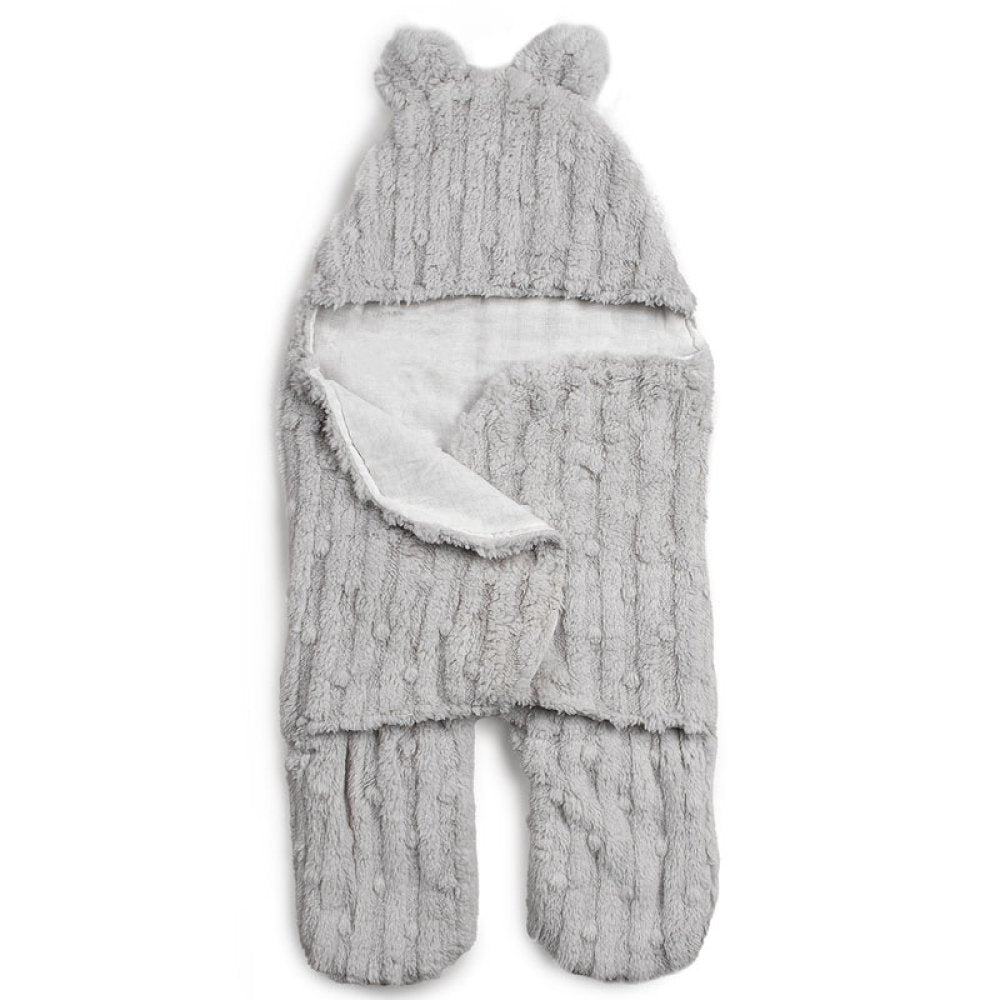 Baby Bubble Sherpa Swaddle Wrap