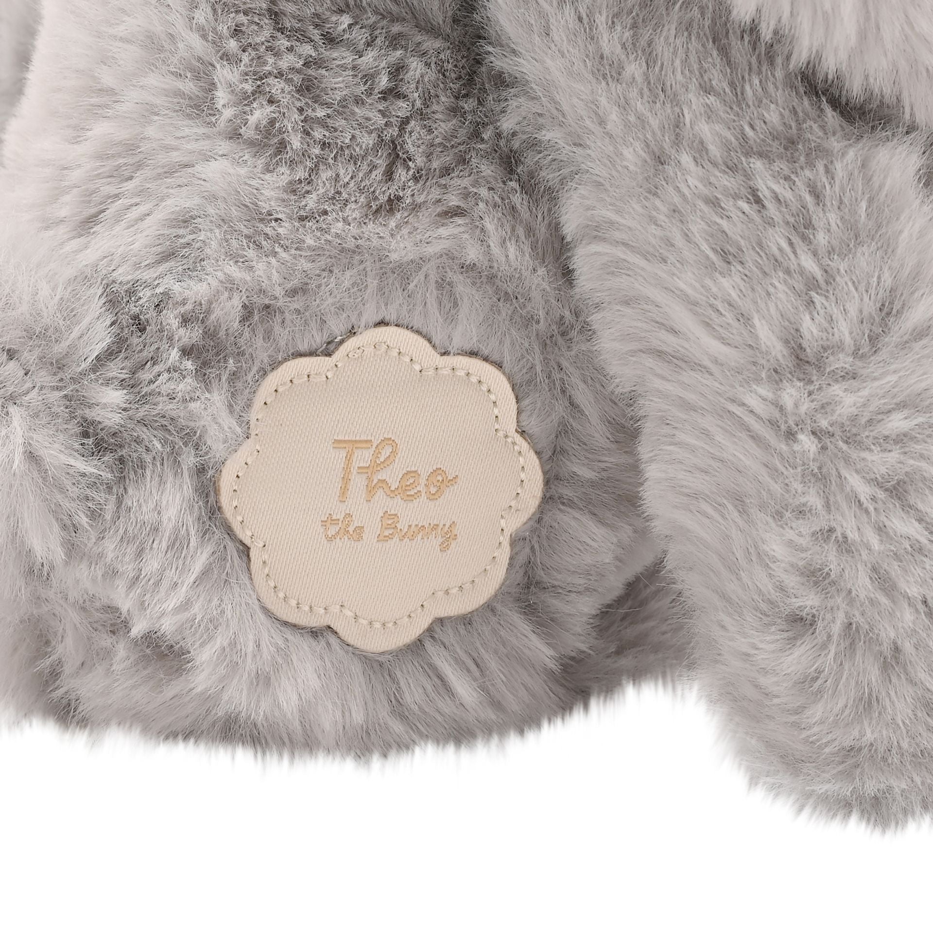 Softies - Theo The Long Leg Bunny - Grey - 35cm