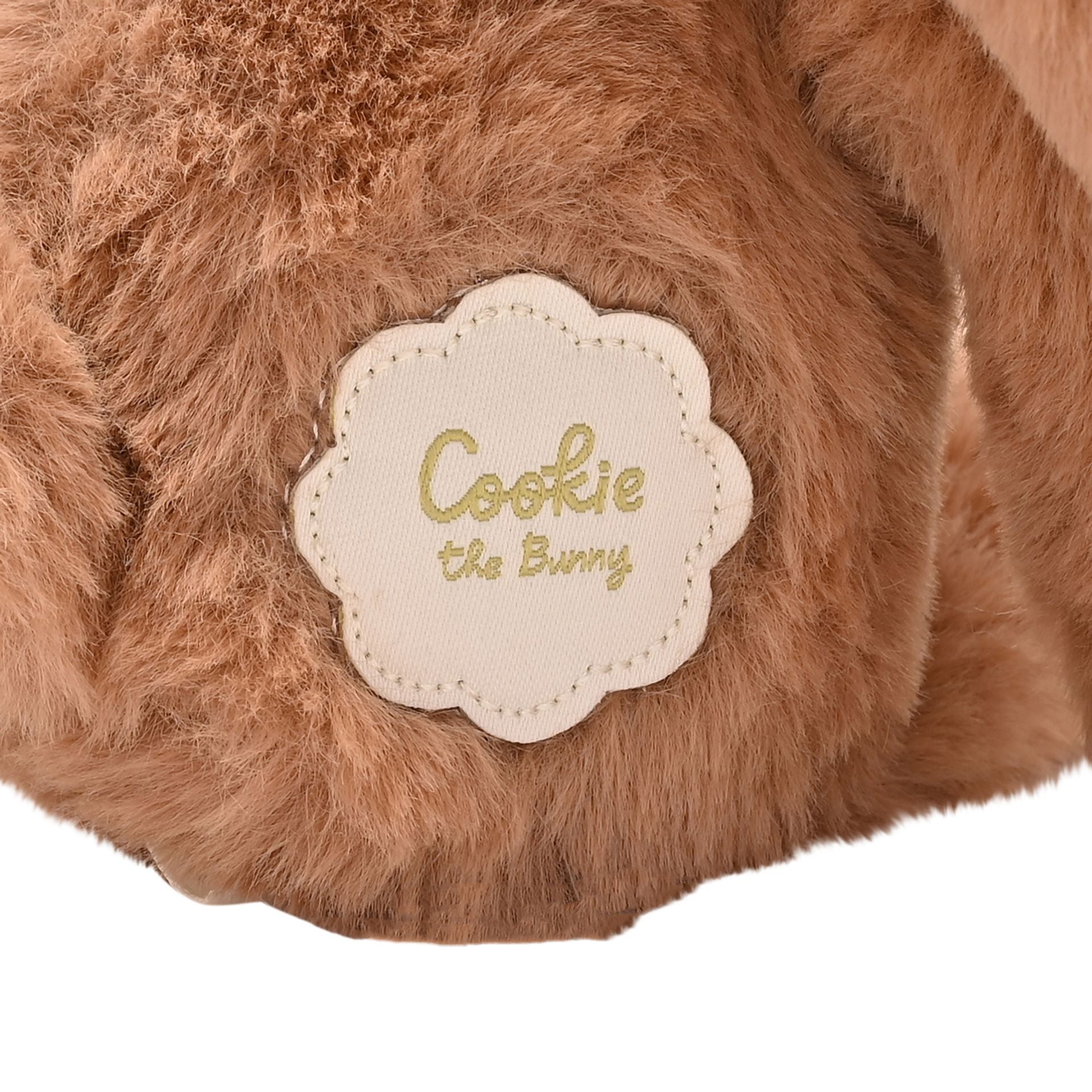 Softies Cookie The Long Leg Bunny Soft Toy - Dark Brown - 35cm