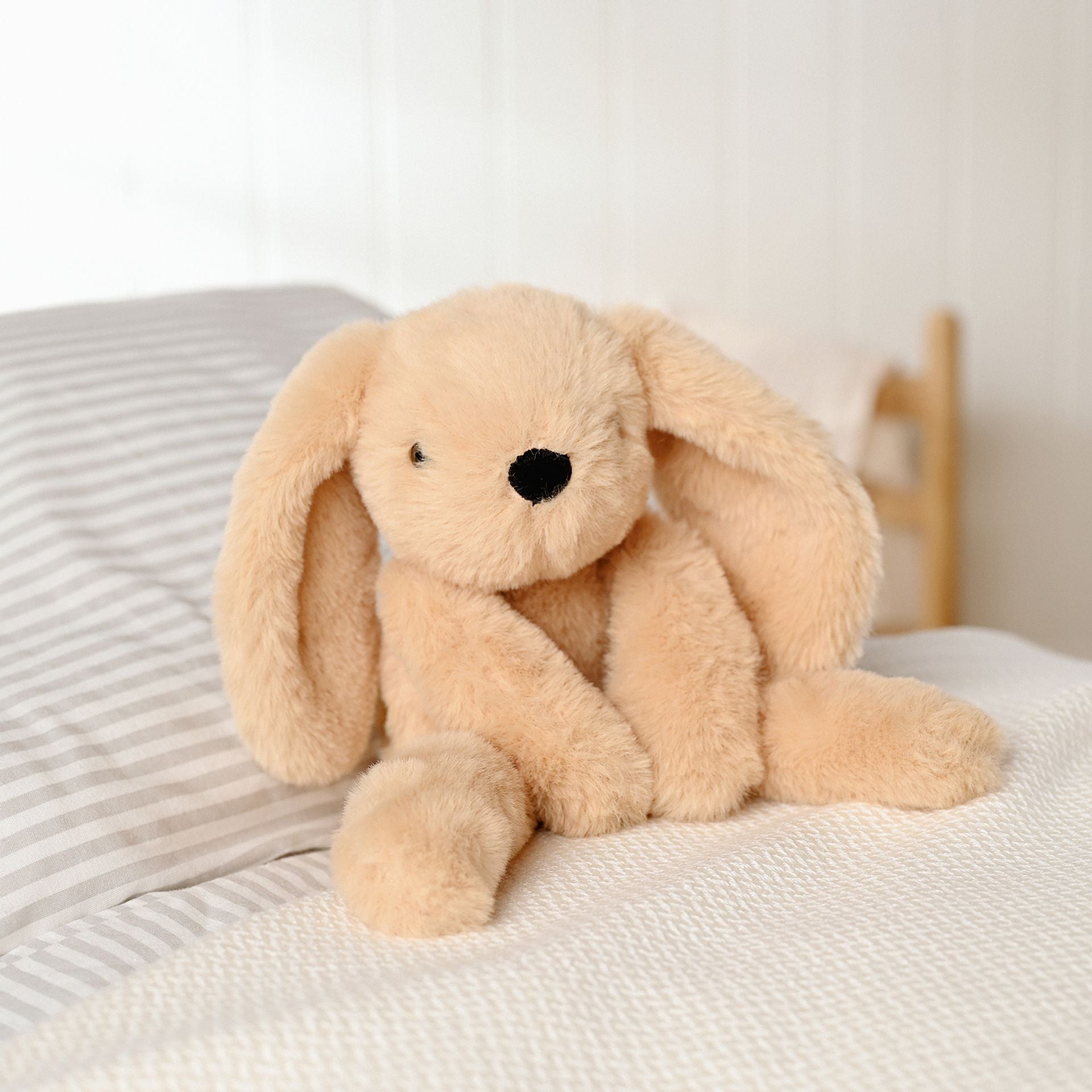 Softies - Oatey The Long Leg Bunny Soft Toy - Light Brown - 35cm