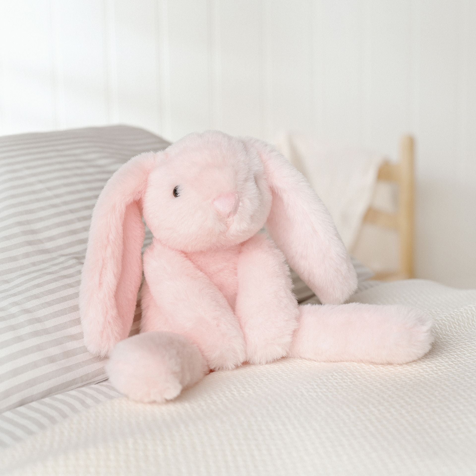 Softies - Katie The Long Leg Bunny Soft Toy - Pink - 35cm