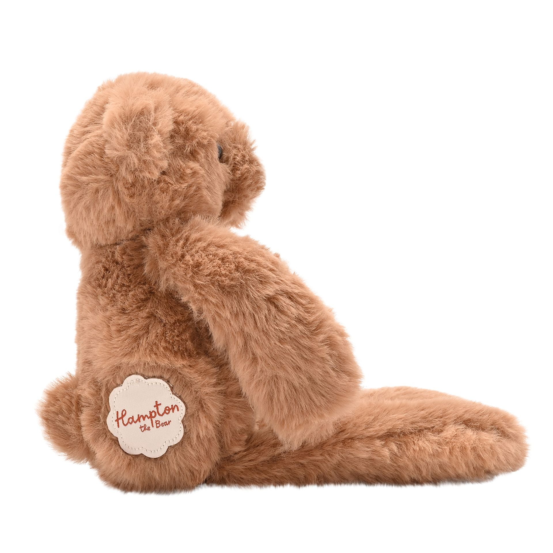 Hampton The Long Leg Teddy Bear by Softies - Dark Brown - 30cm
