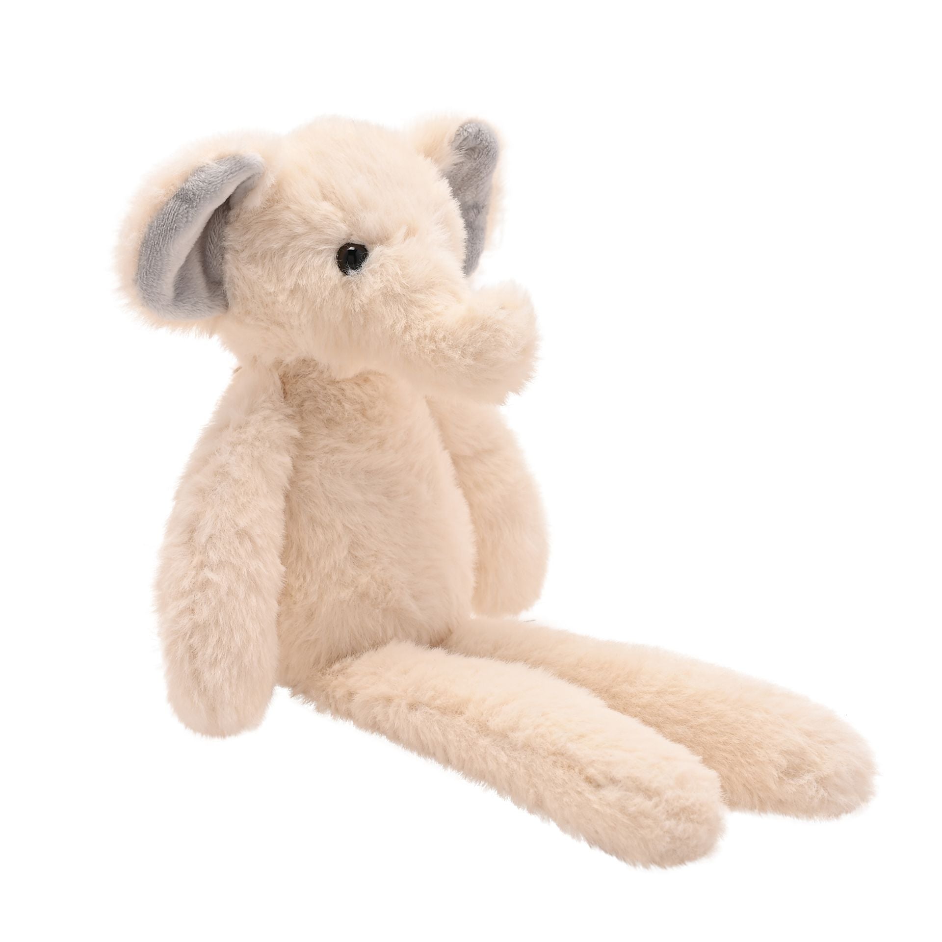 Ellie the Long Leg Elephant Soft Toy by Softies - Cream - 35cm
