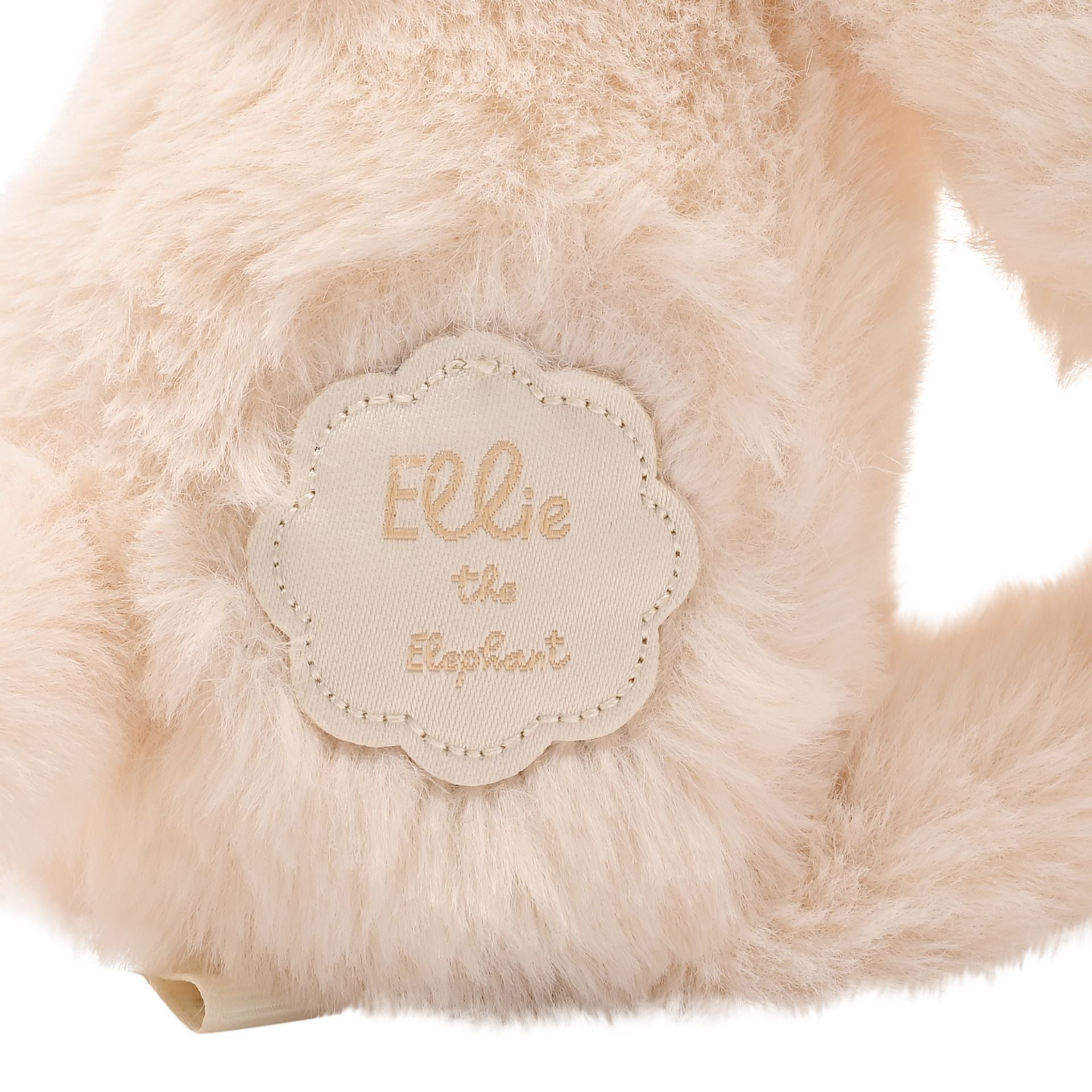 Ellie the Long Leg Elephant Soft Toy by Softies - Cream - 35cm