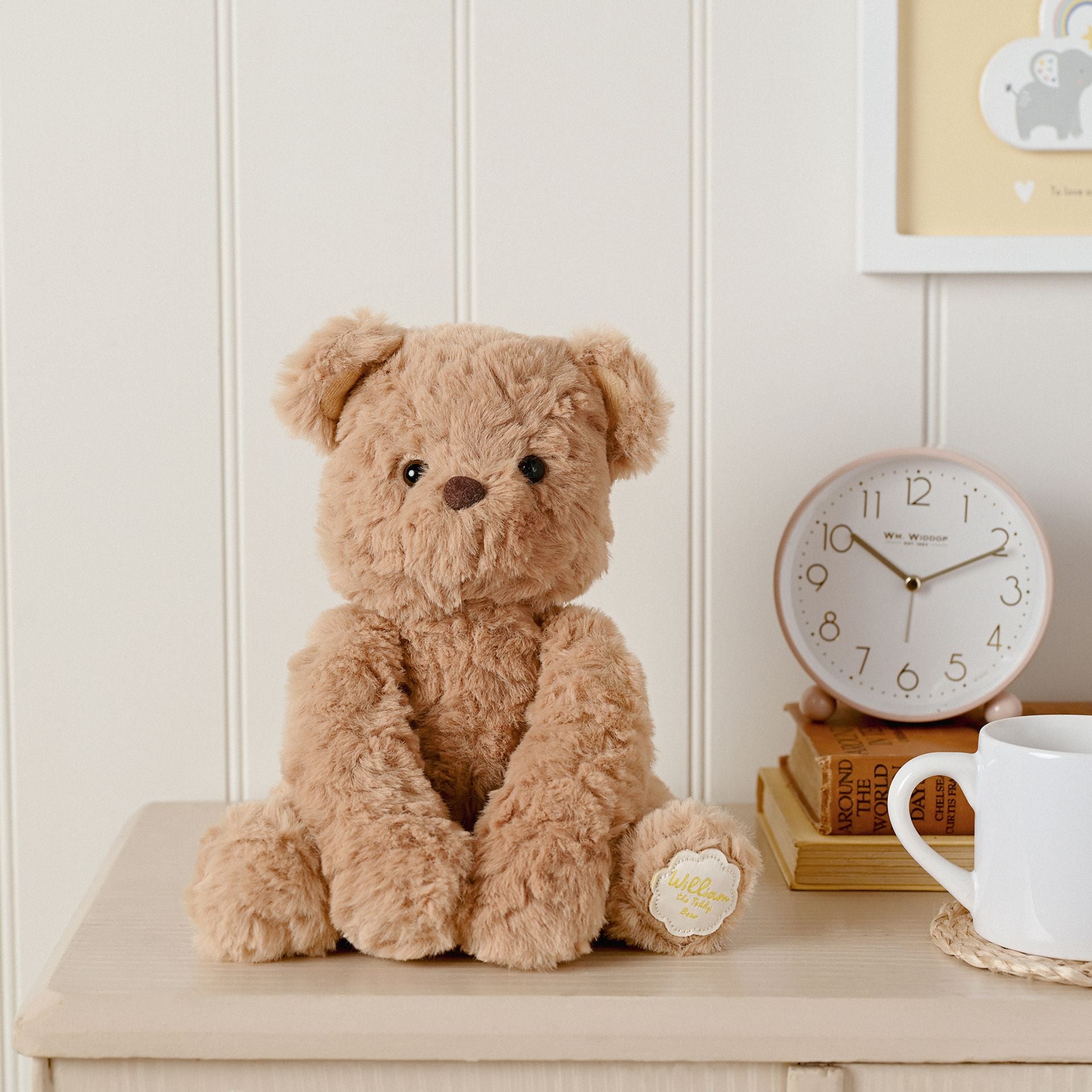 William the Plush Brown Teddy Bear by Softies - 22cm