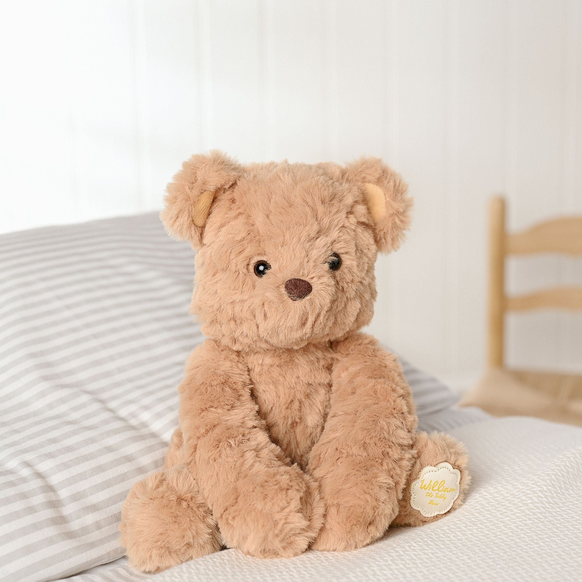 William the Plush Brown Teddy Bear by Softies - 22cm