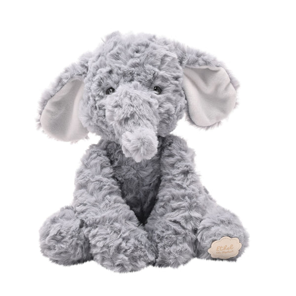 Ethel the Grey Elephant Soft Toy by Softies - 22cm