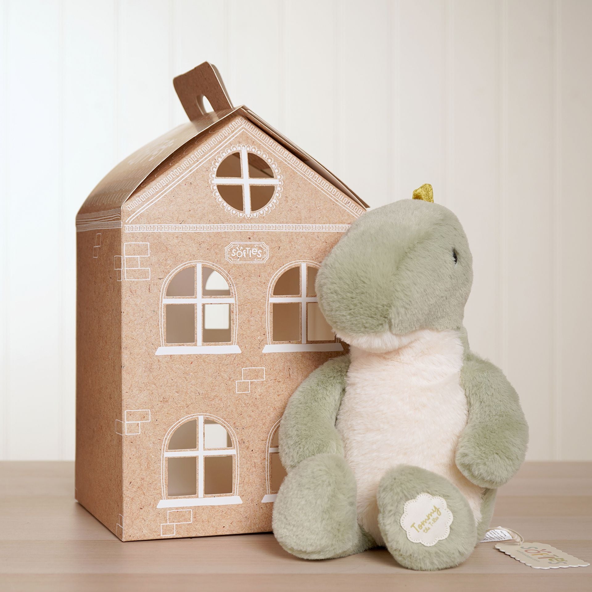 Tommy the Dinosaur Soft Toy by Softies - 30cm