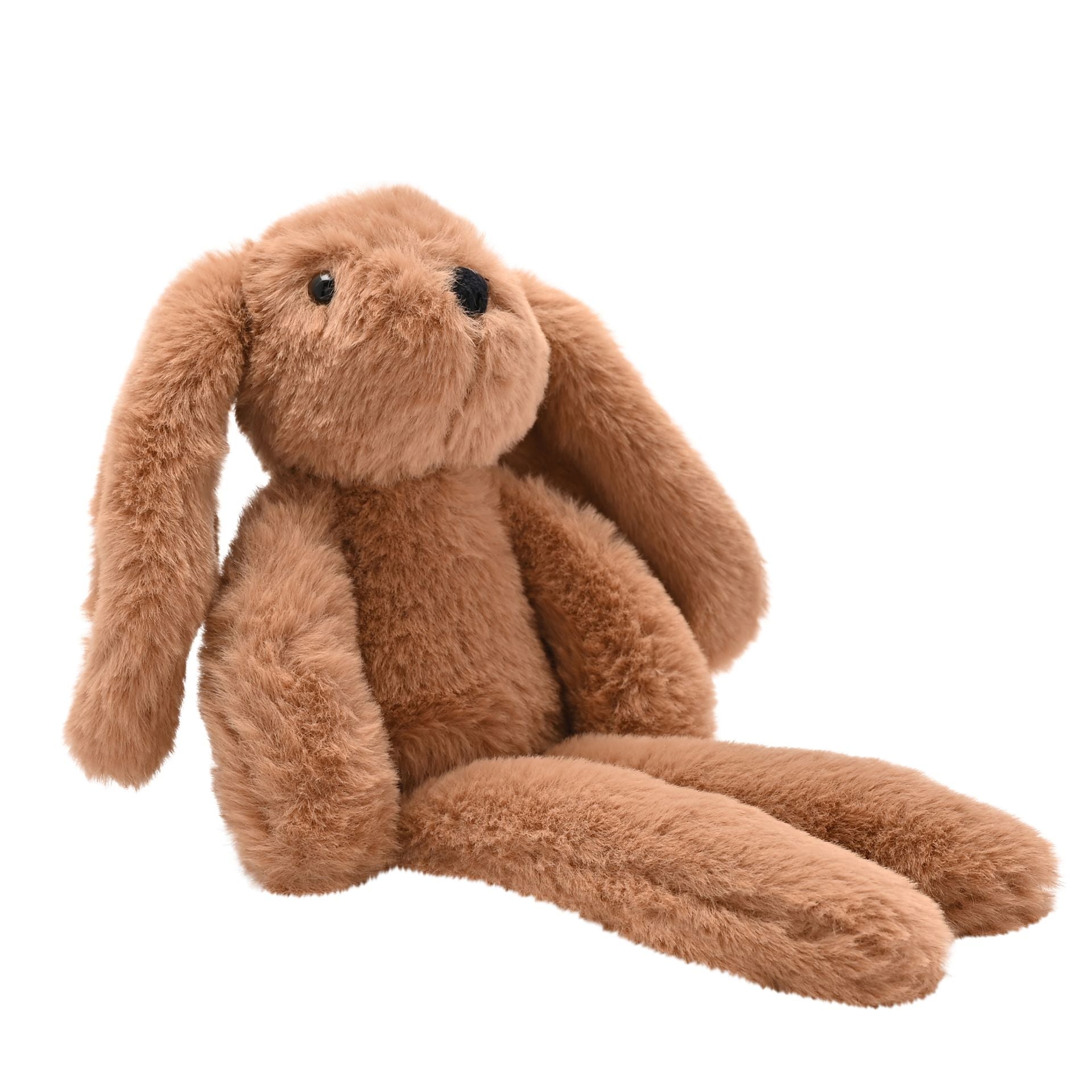 Softies Cookie The Long Leg Bunny Soft Toy - Dark Brown - 35cm