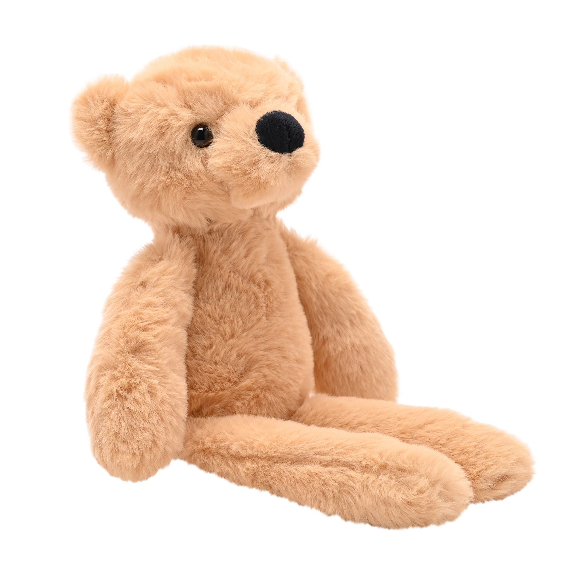 Hudson The Long Leg Teddy Bear by Softies - Light Brown - 30cm