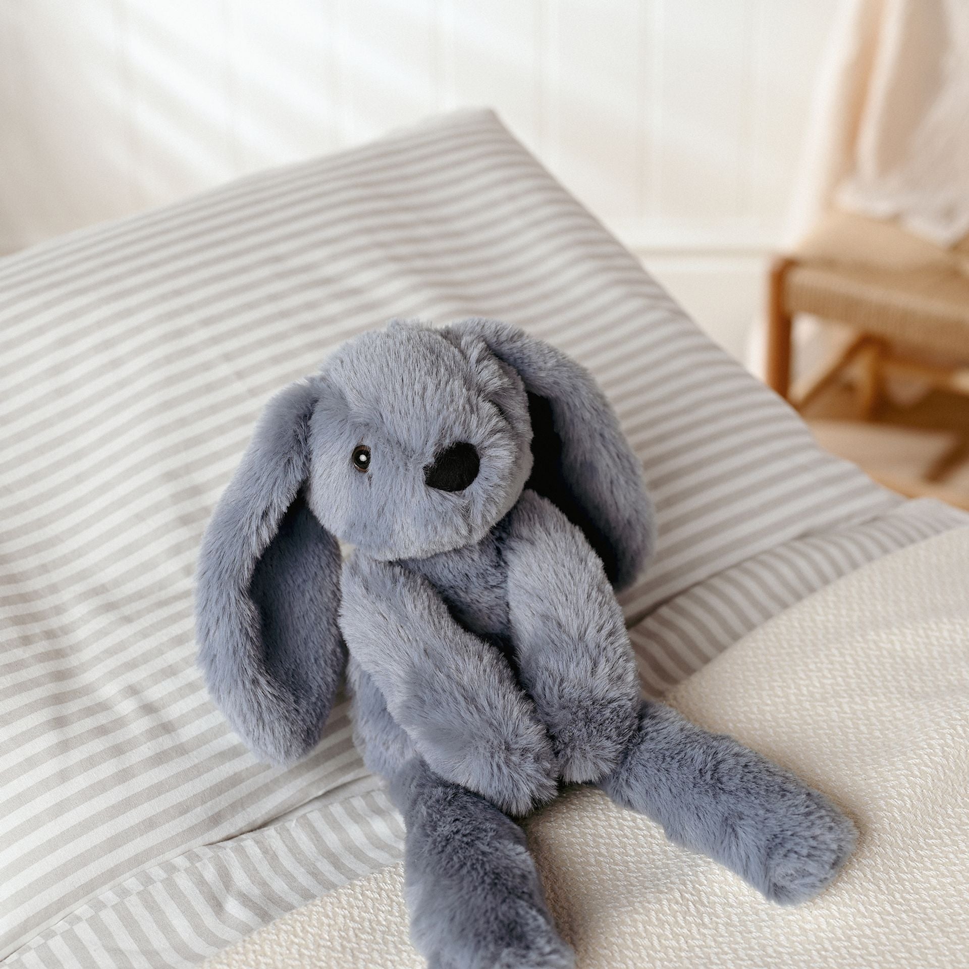 Softies - Sonny The Long Leg Bunny - Petrol Blue - 35cm