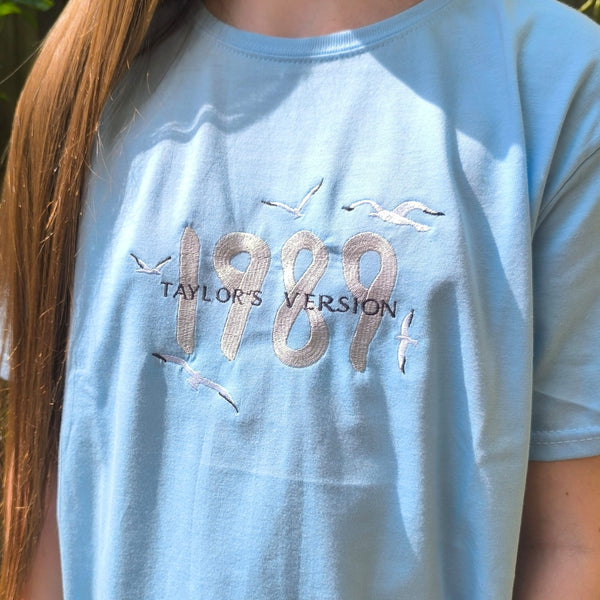 Taylor Swift T-Shirt - Embroidered 1989 Taylors Version