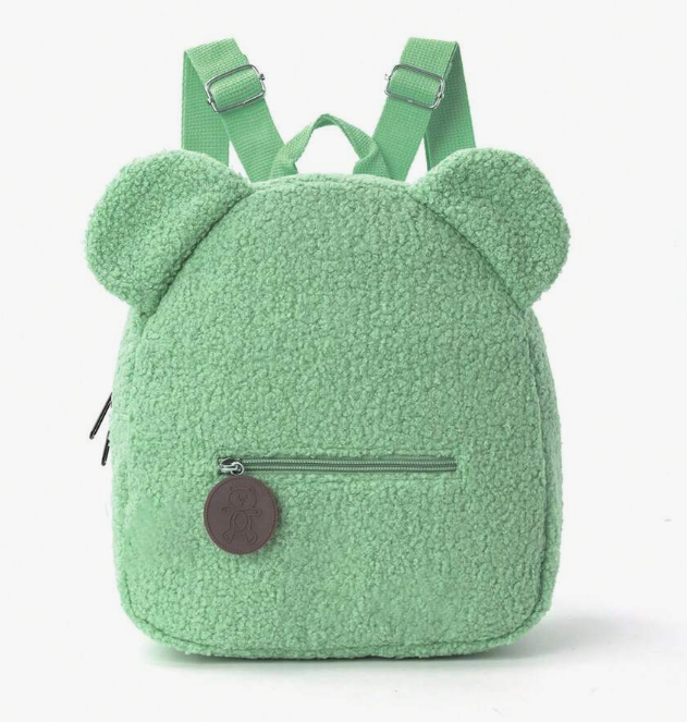 Personalised Teddy Bear Backpack – Custom Name Kids Bag
