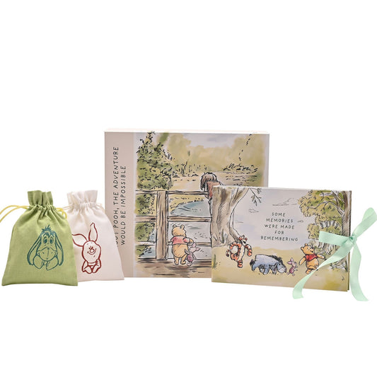 Winnie the Pooh Keepsake Box, Photo Album & Memory Bags