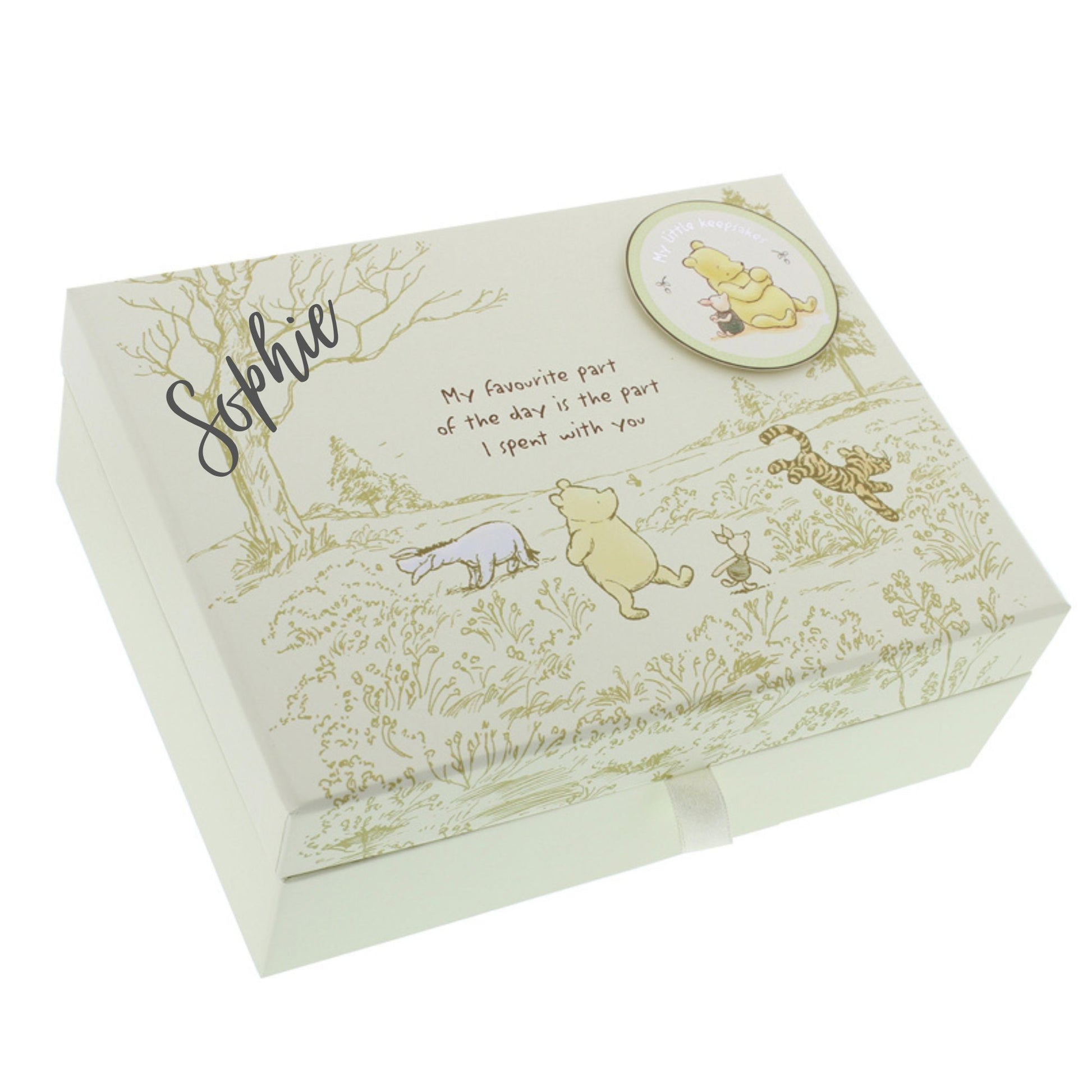 Classic Disney Winnie the Pooh Baby Memory Keepsake Box