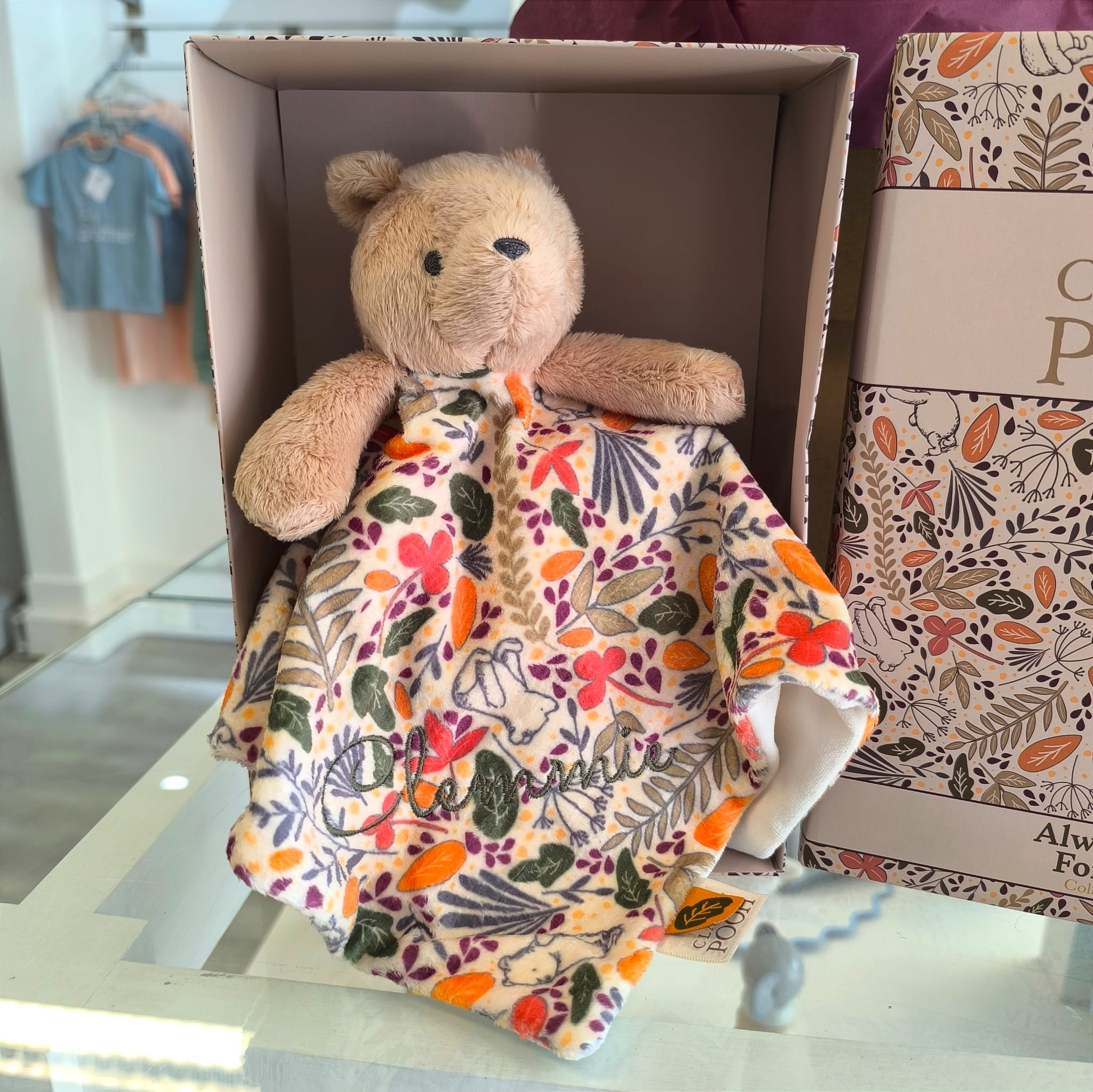 Personalised Winnie the Pooh Comforter - Always and Forever